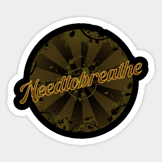 needtobreathe Sticker by varkoart